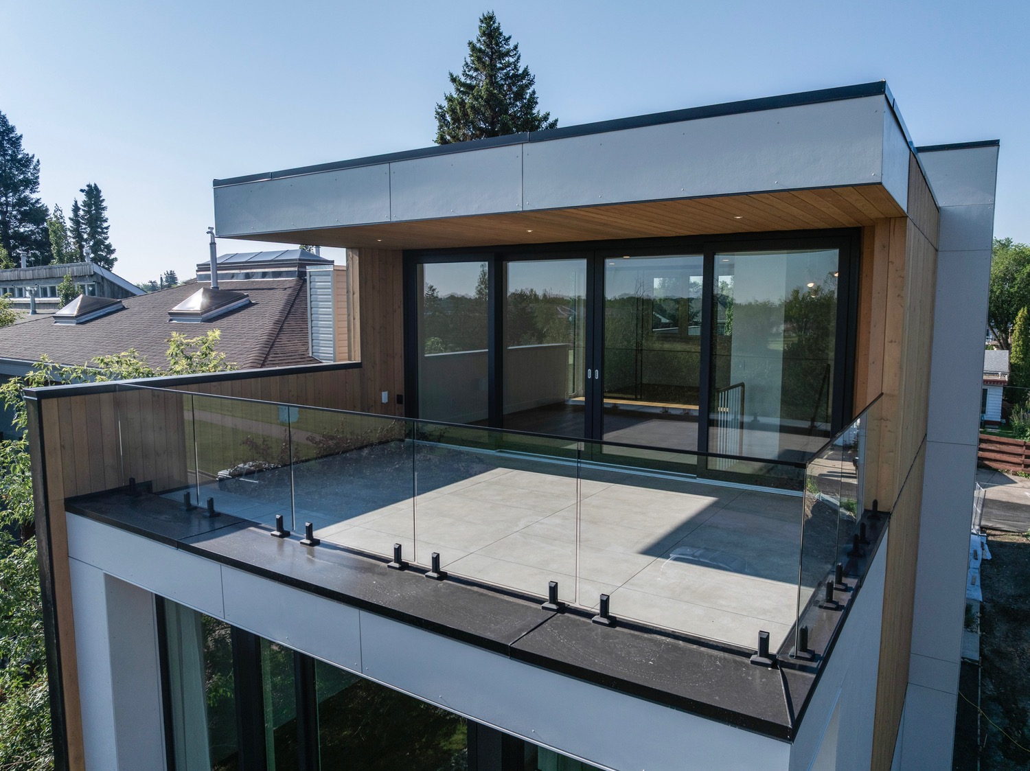 Exterior of the Aspen in Strathearn with homes for sale by Holland and Associates Real Estate in Edmonton.